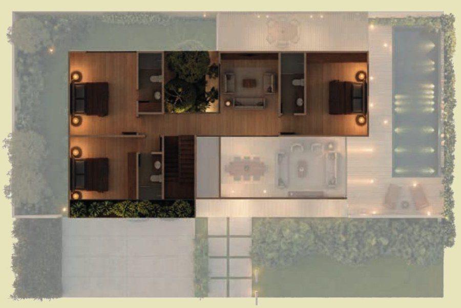 Planta piso 2 de Casa tipo 2